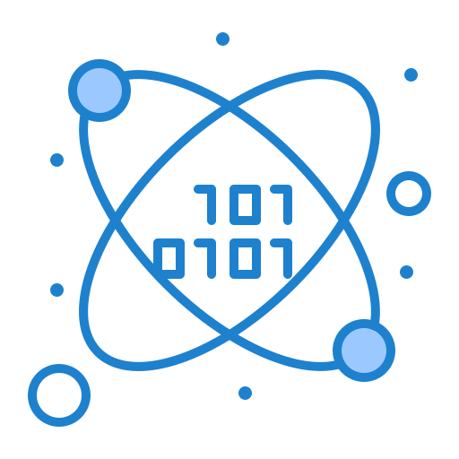 ciencia de los datos Generic Blue icono