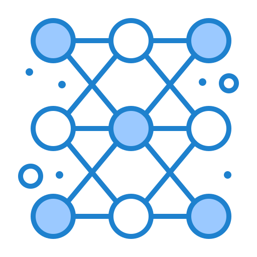 diagrama Generic Blue Ícone