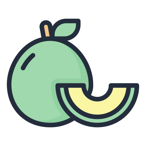 Melon Generic Outline Color icon