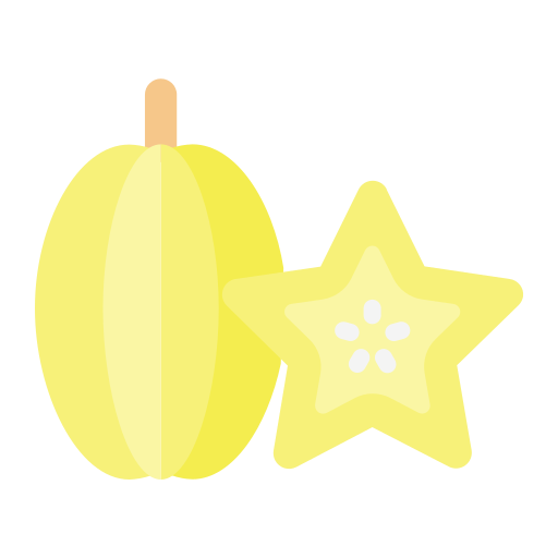 Звездчатый фрукт Generic Flat иконка