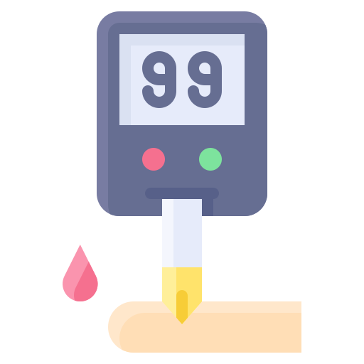 glucosemeter Generic Flat icoon