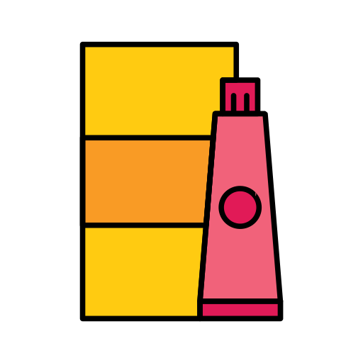 軟膏 Generic Outline Color icon