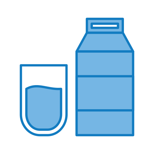 lait Generic Blue Icône