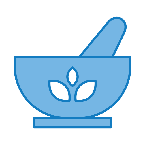 medicina alternativa Generic Blue icono
