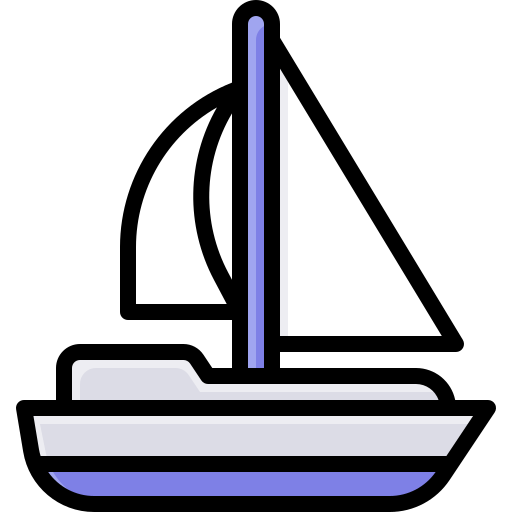 velero Generic Outline Color icono