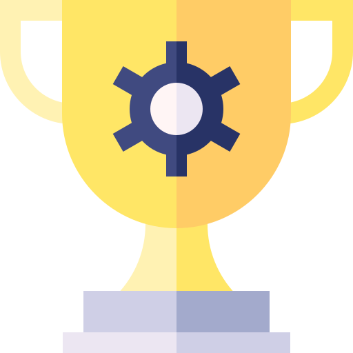 Trophy Basic Straight Flat icon