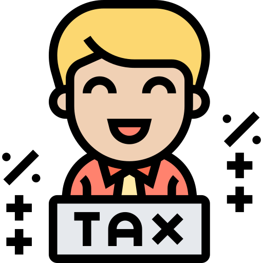 Tax Meticulous Lineal Color icon