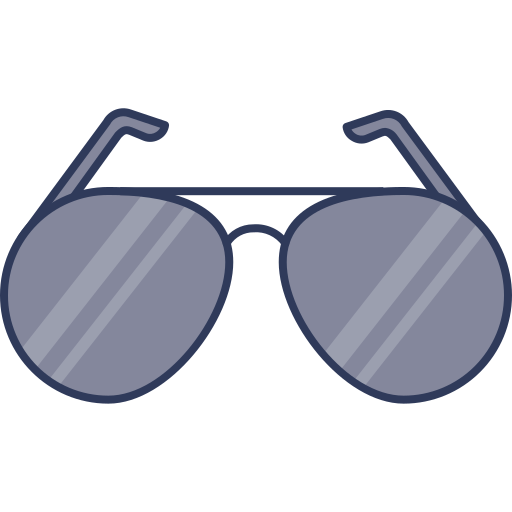 Sun glasses Dinosoft Lineal Color icon