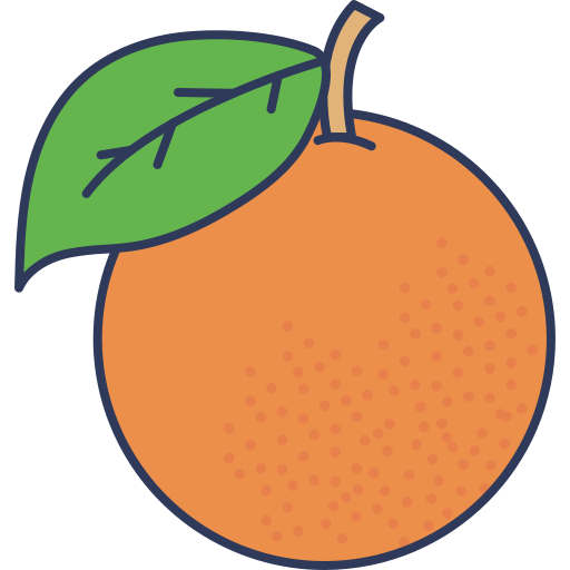 orange Dinosoft Lineal Color icon