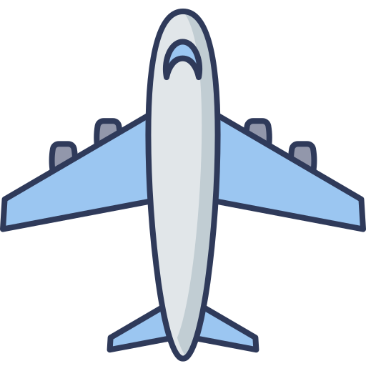 飛行機 Dinosoft Lineal Color icon