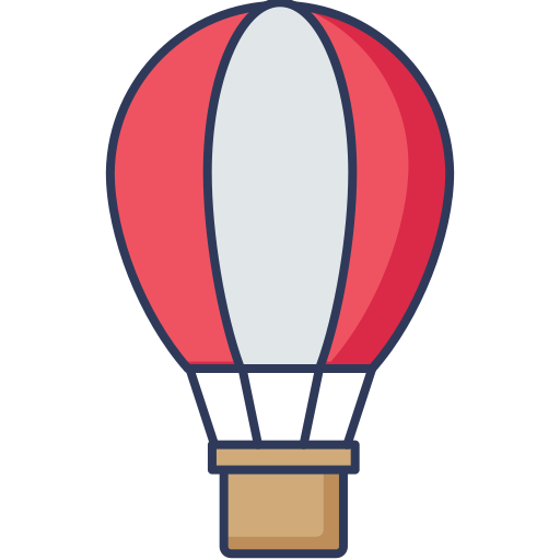 熱気球 Dinosoft Lineal Color icon