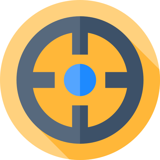 선택 과정 Flat Circular Flat icon