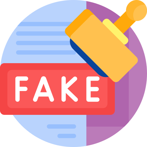 noticias falsas Detailed Flat Circular Flat icono