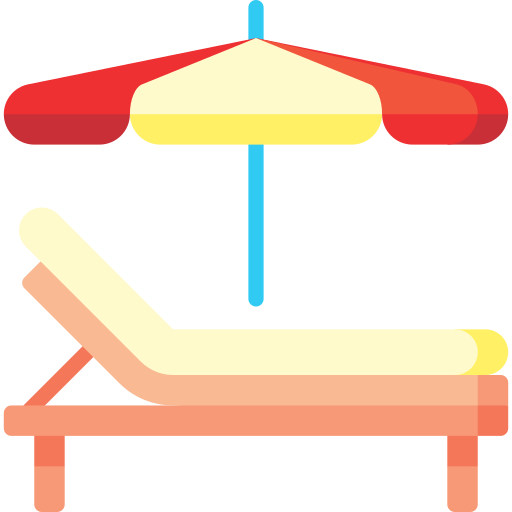 해변 의자 Special Flat icon
