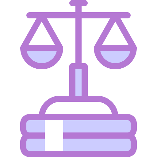 Law Detailed color Lineal color icon