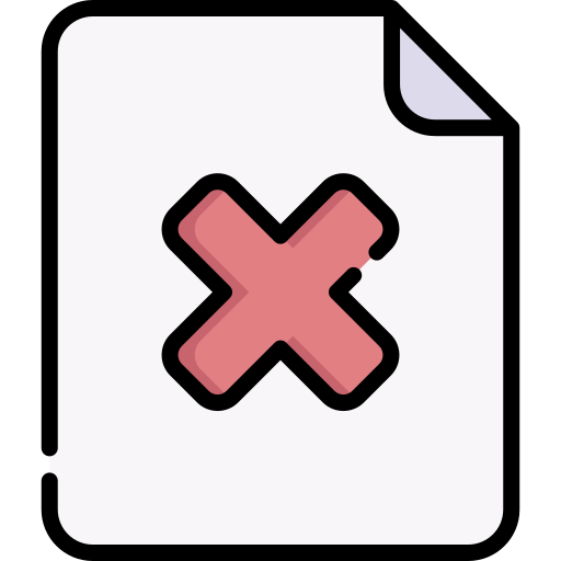 Rejected Special Lineal color icon