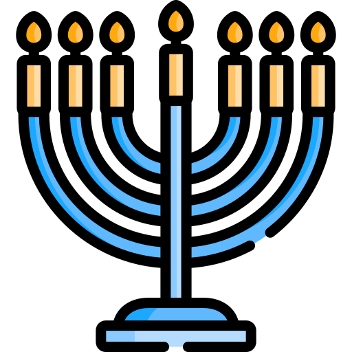 Hanukkah Special Lineal color icon