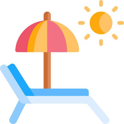 vacaciones de verano Special Flat icono