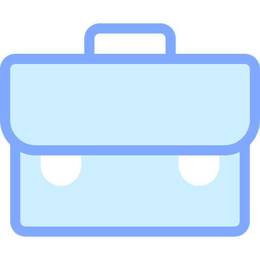 Briefcase Detailed color Lineal color icon