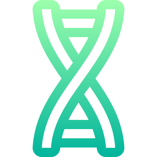 dna Basic Gradient Lineal color icon