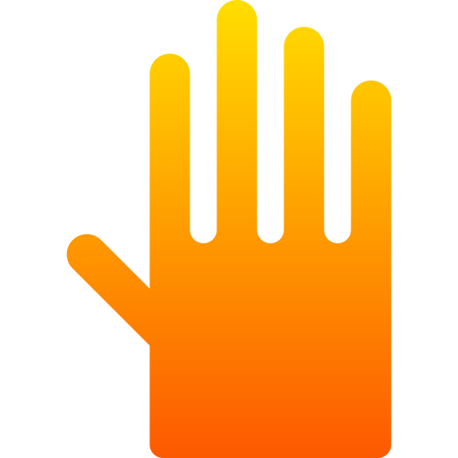 Gloves Basic Gradient Gradient icon