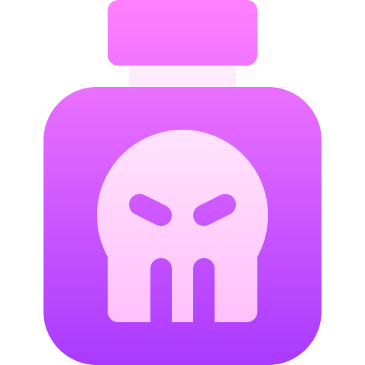 毒 Basic Gradient Gradient icon