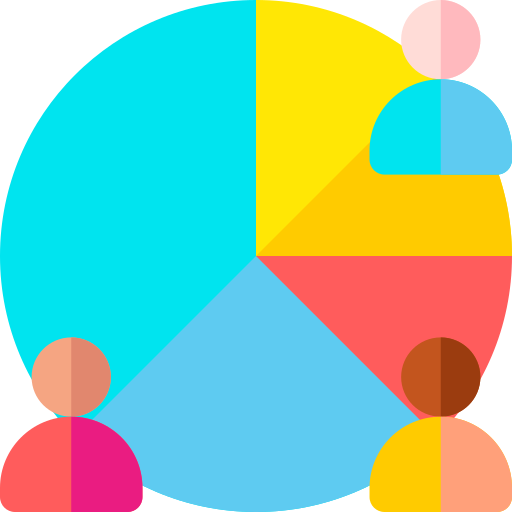 kuchendiagramm Basic Rounded Flat icon