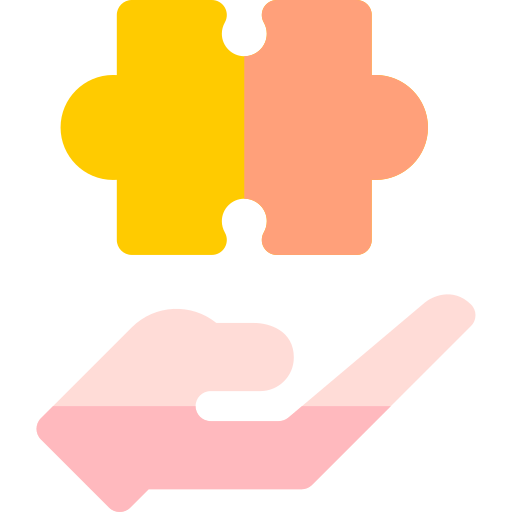 パズル Basic Rounded Flat icon