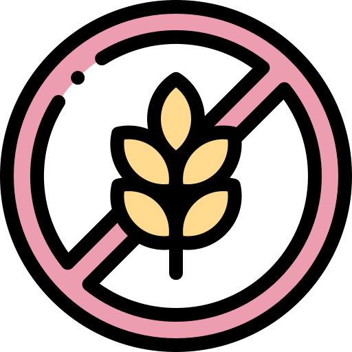 gluten-frei Detailed Rounded Lineal color icon