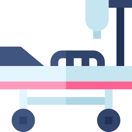 Hospitalization Basic Straight Flat icon