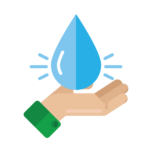 el ahorro de agua Generic Flat icono