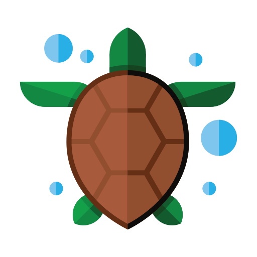 Sea turtle Generic Flat icon