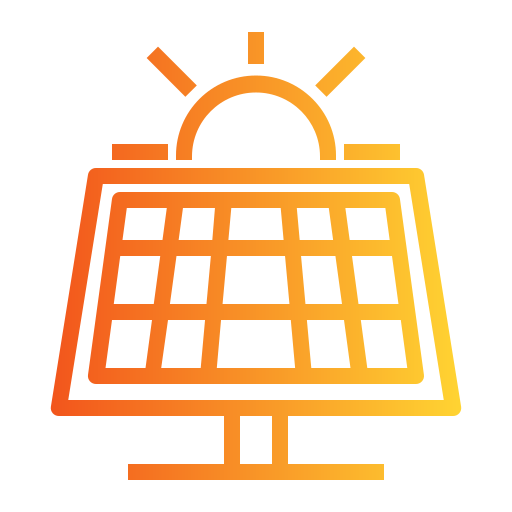 ソーラーパネル Generic Gradient icon