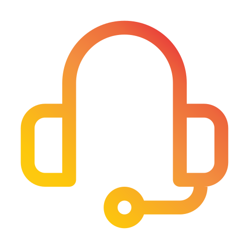 słuchawki Generic Gradient ikona