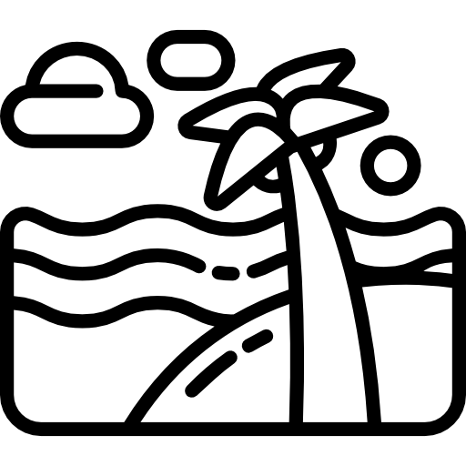 Beach Special Lineal icon