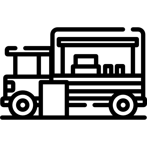 ciężarówka do kawy Special Lineal ikona