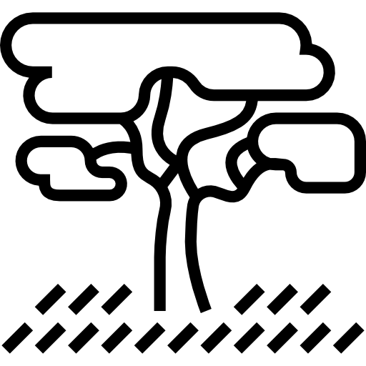 나무 Detailed Straight Lineal icon
