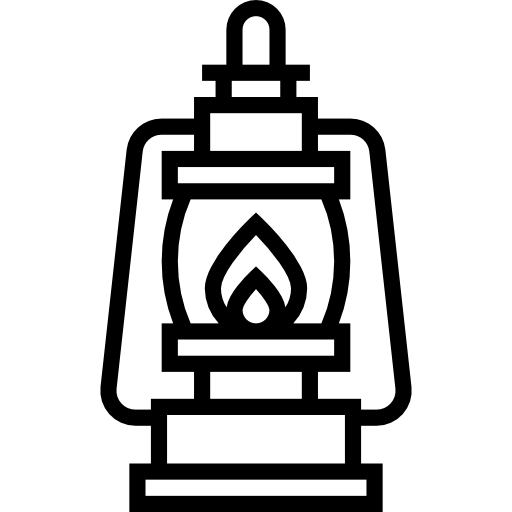 lantaarn Detailed Straight Lineal icoon