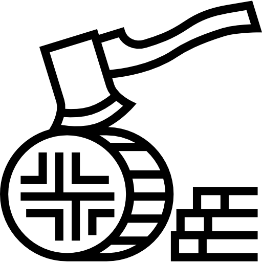 斧 Detailed Straight Lineal icon