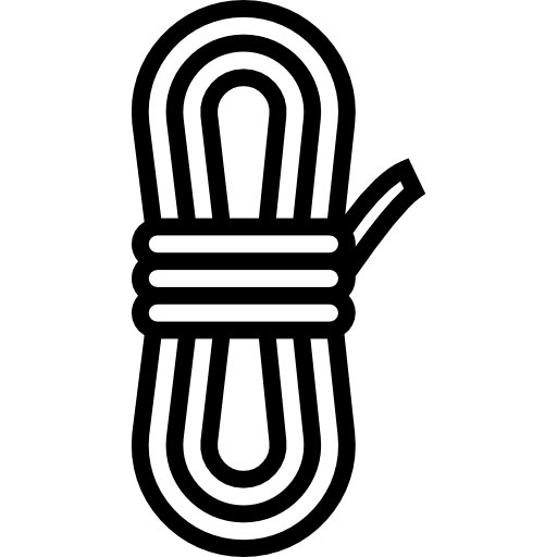 Rope Detailed Straight Lineal icon
