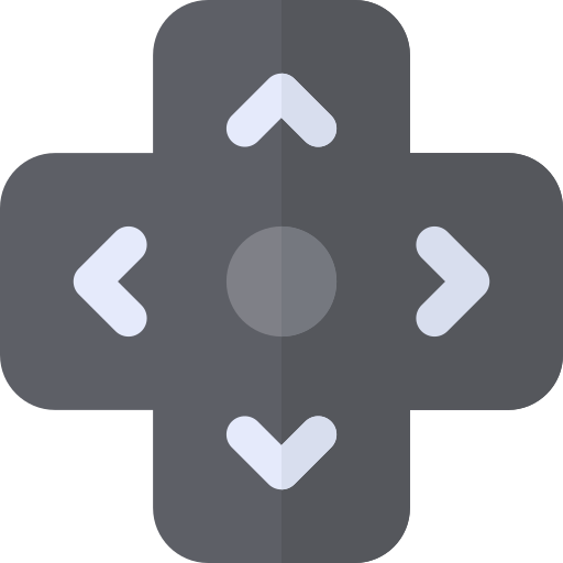 kontroler Basic Rounded Flat ikona