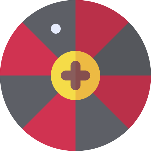 roulette Basic Rounded Flat icon