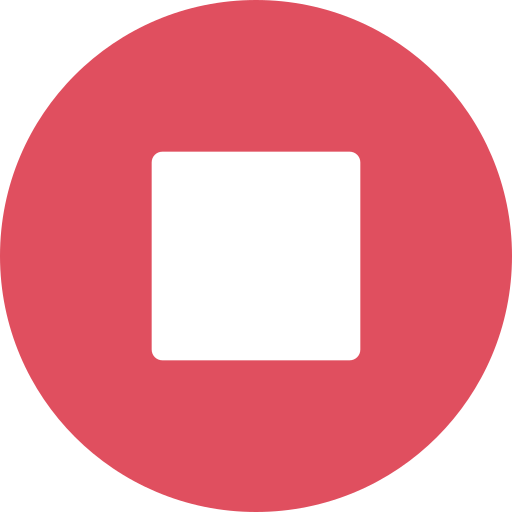 Stop button Generic Flat icon