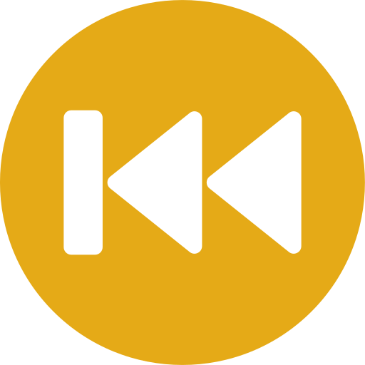 botón de retroceso Generic Flat icono