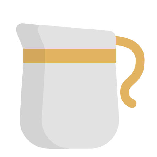 kaffeesahne Generic Flat icon