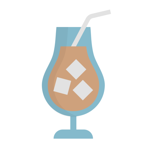 Ледяной кофе Generic Flat иконка