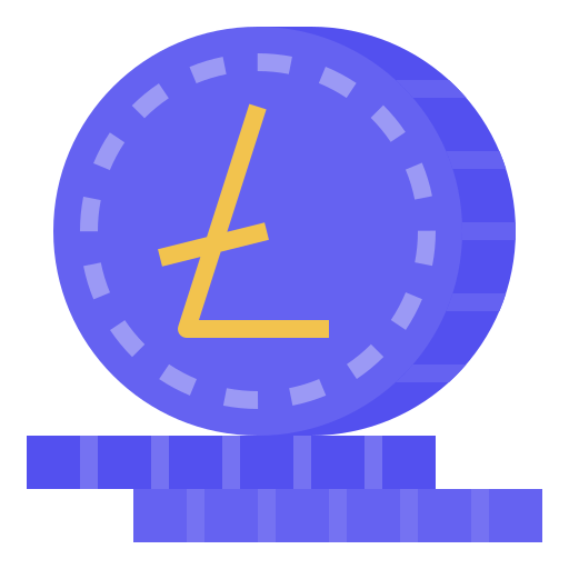 litecoin Generic Flat icono
