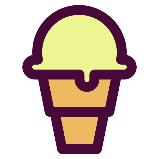 Ice cream cone Generic Outline Color icon