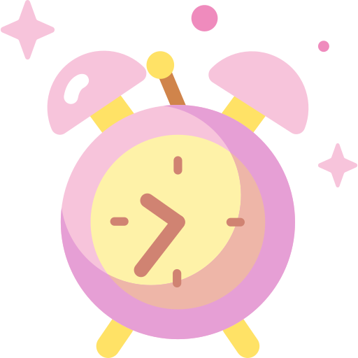 Alarm clock Special Candy Flat icon