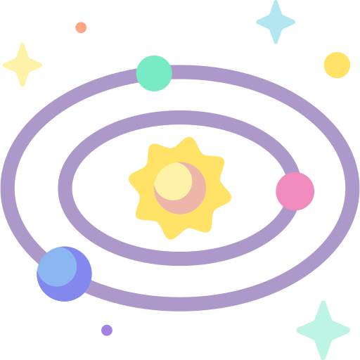 Solar system Special Candy Flat icon